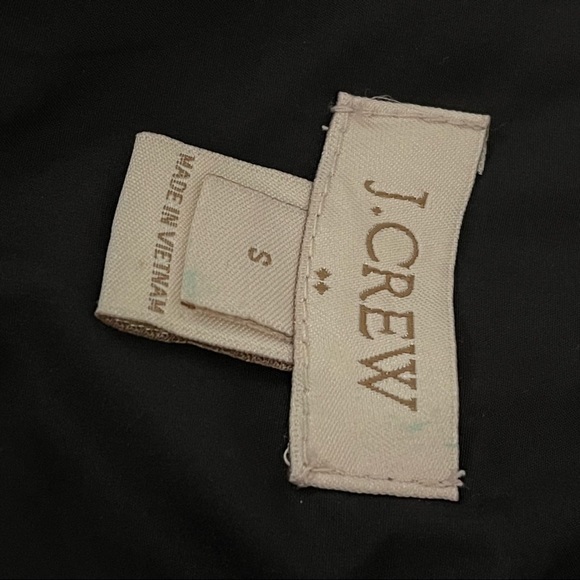 J. Crew Factory Vest Quilted Puffer Gray Black Plaid Sleeveless Jacket Sz Small - Picture 8 of 8